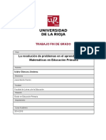 La Resolución de Problemas en El Aprendizaje de LasMatemáticas en Educación Primaria - Isidro Gómara Jiménez