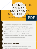 Ketidakstabilan Dan Kegoyangan Gigi Tiruan