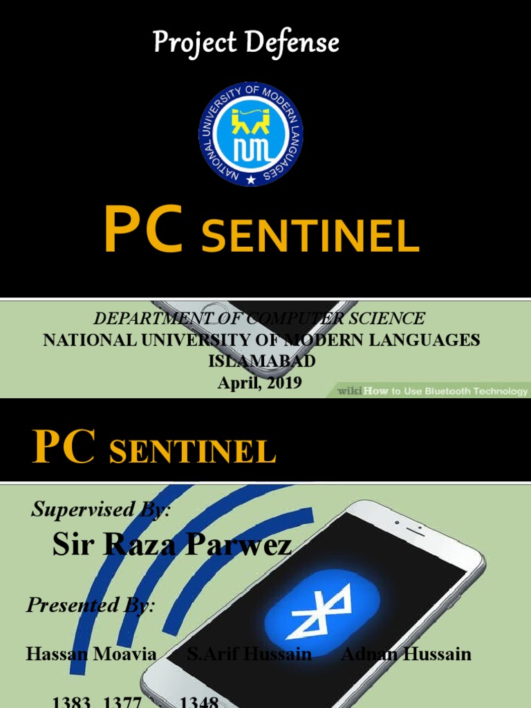 PC Sentinel Project Overview | PDF