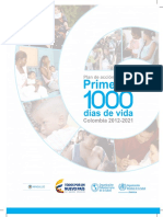 Plan de Accion de Salud Primeros 1000 Dias de Vida
