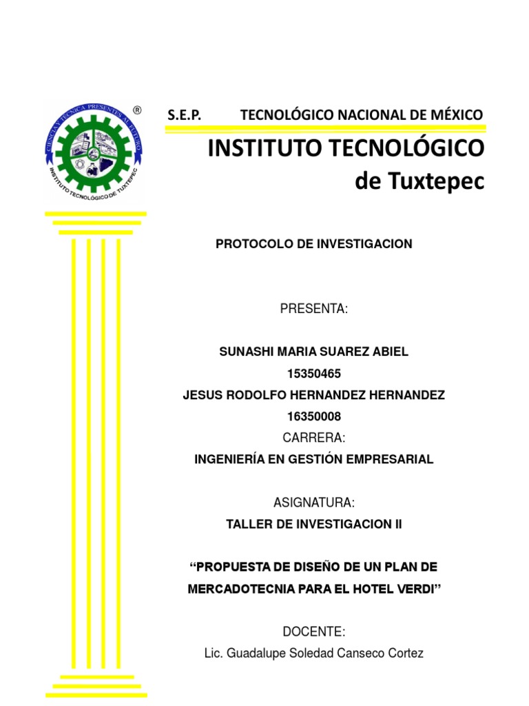 Instituto Tecnológico de Tuxtepec | Marketing | Planificación