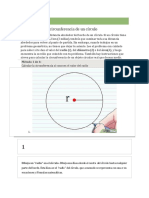 Cómo Calcular La Circunferencia de Un Círculo