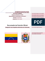 Documento de Posición Oficial (Explicado)