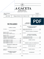 Reglamentos Leyes 976 y 977. Gaceta No 19