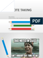 Note Taking