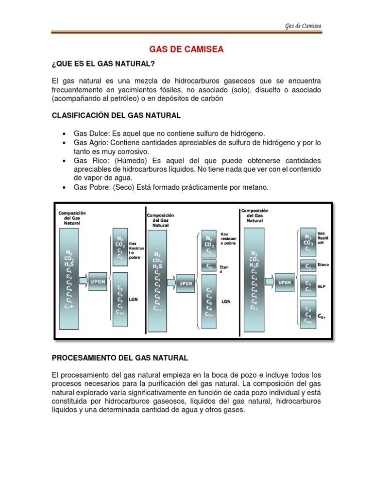 Gas Camisea | PDF | Gas natural | Gases de efecto invernadero