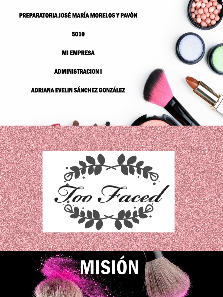Mi Empresa - Maquillaje Sánchez González Adriana Evelin | PDF | Productos  cosméticos | Business