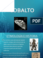 COBALTO Diapositiva