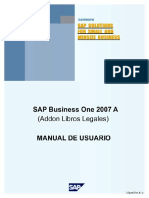 Sap BO 2007 Libros Legales