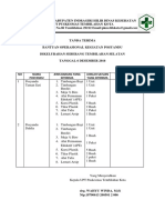 Daftar Penerima Bantuan Posyandu