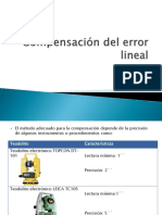 Error Lineal