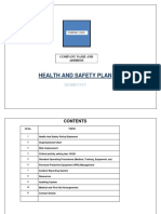 Contractor Health and Safety Plan-V1 - April 2019