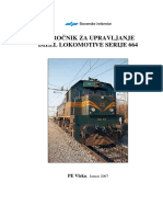 Priročnik Za Upravljanje Dizel Lok. 664