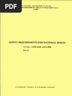 ANSI ASSE A10.5-2006 Safety Requirements For Material Hoists PDF