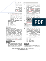 Vajiram Pelims 2019 Test 20 Ans PDF