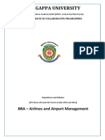 BBA - Airline and Airport Management