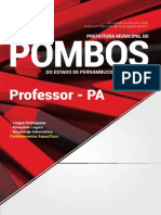 Prefeitura de Pombos Pe Professor Pa
