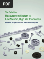 Measurement System Low Volume, High Mix Production: The Definitive For