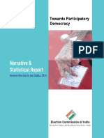 Narrative & Statistical Report General Election To Lok Sabha, 2014