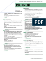 Outcomes Upper Intermediate Word Lists Spanish Full