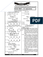 Ca MP Us: SSC Mock Test - 111