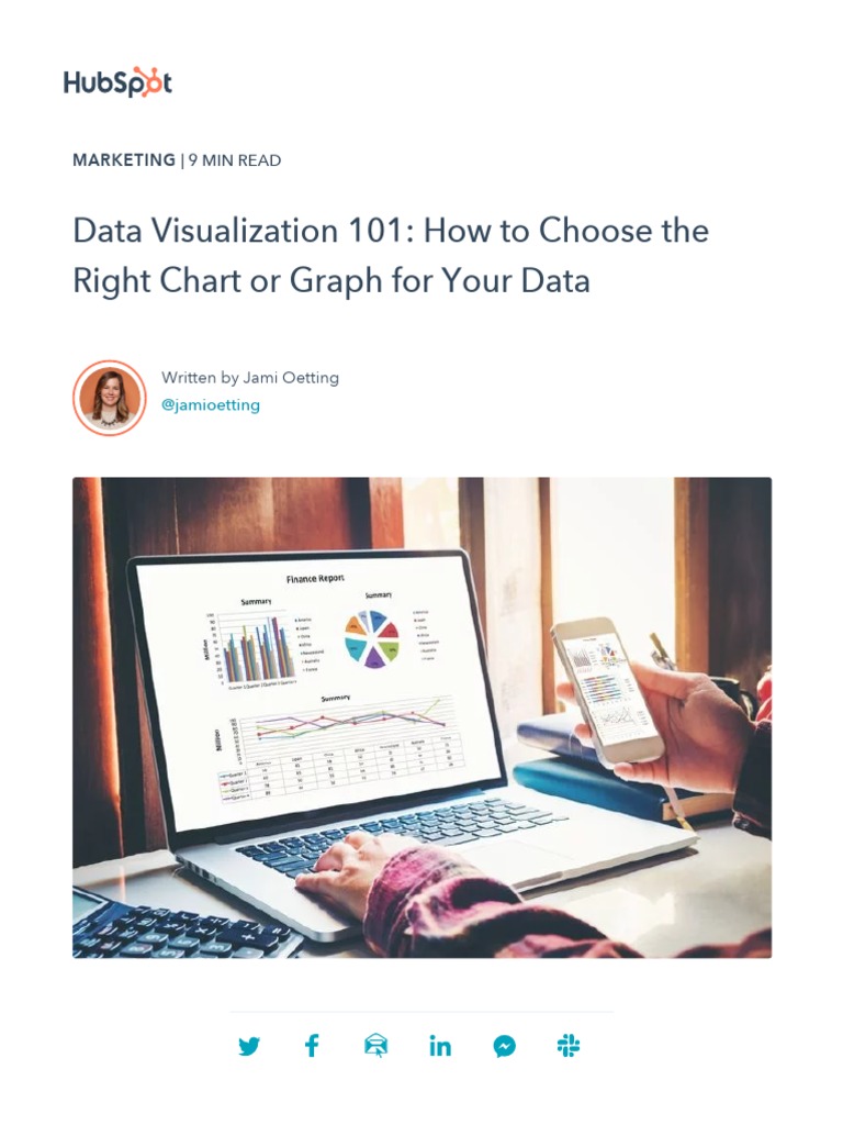 Data Visualization 101 - How To Choose The Right Chart or Graph For ...