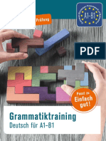 Grammatiktraining A1-B1 Probekapitel