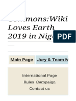 Commons Wiki Loves Earth 2019 in Nigeria
