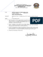 BJMP Certificate of Non-Pending Case Request