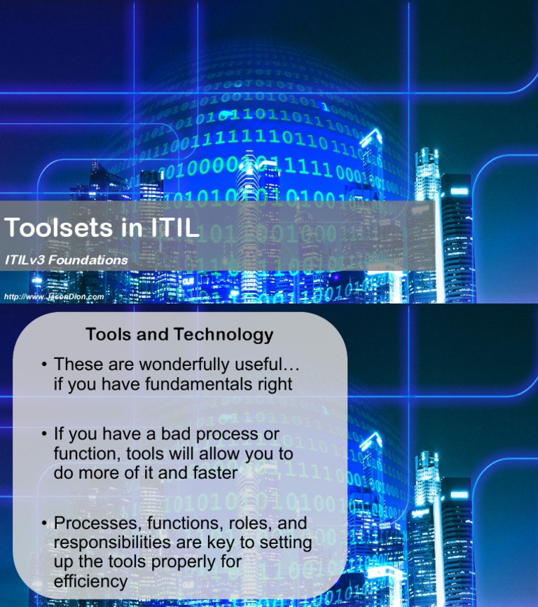 Essential ITIL Toolsets Explained | PDF