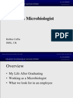 Barista To Microbiologist Novermber 2016