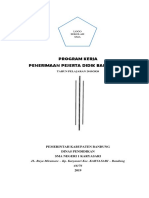 Program Kerja PPDB Sma 2019