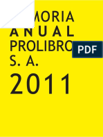 Memoria Pro Libro 2011