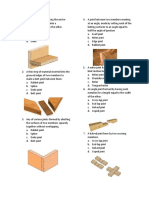 Questionaire (Joinery)
