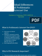 Individual Differences and Problematic Internet Use