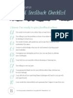 Engaged Feedback Checklist Download PDF