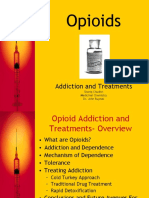 Opioids: Addiction and Treatments