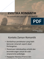 Estetika Zaman Romantik