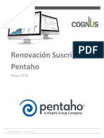 GC - 905151 - Propuesta Renovación de Suscripcion Pentaho - Lotería