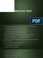 Summative Test GRADE 9