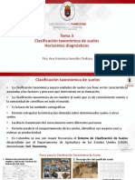 Tema 3. Clasificación Taxonómica-Horizontes Diagnósticos-1