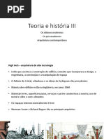 Moderno, Pos-moderno e Contemporaneo