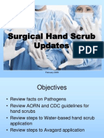 Inservice Surgical Hand Scrub Protocol Updates
