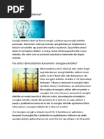Energjia Llojet e Saj Dhe Perdorimi | PDF