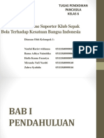 Ancaman Fanatisme Suporter Klub Sepak Bola Terhadap Kesatuan