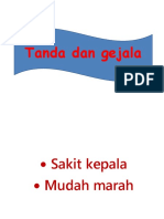 Tanda Dan Gejala