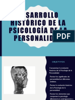 Historia de la Psicología de la Personalidad
