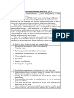 Study Plan Under International Fellowship Program in SNUH: Applicant Name