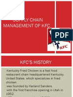 Supply Chain Management of KFC