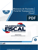 Transparencia Fiscal: Presentación de Introducción Al Portal